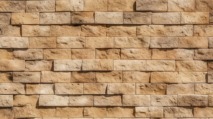 Simple beige brick texture background 