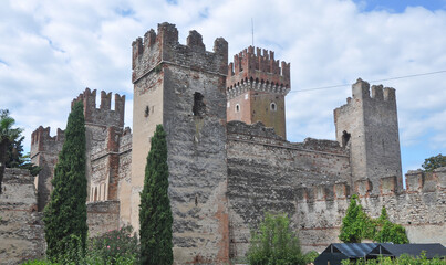 Fototapeta na wymiar Scala castle in Lasize