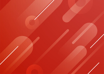 Minimal colorful geometric shapes abstract modern background design.