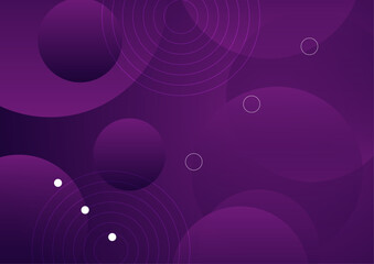 Abstract purple background with 3d modern trendy fresh color for presentation design, flyer, social media cover, web banner, tech banner