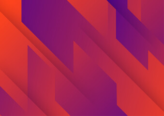 Purple orange geometric shapes abstract modern technology background design. Vector abstract graphic presentation design banner pattern wallpaper background web template.