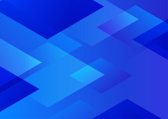 Blue geometric shapes abstract modern technology background design. Vector abstract graphic presentation design banner pattern wallpaper background web template.