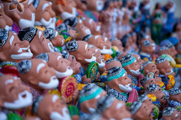 small clay toys of uzbekistan