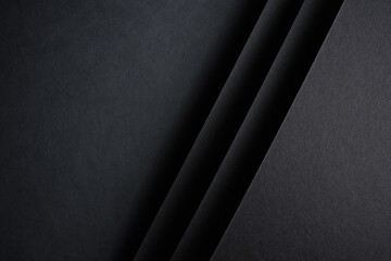 black background with three diagonal stripes vertically - obrazy, fototapety, plakaty