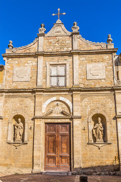 Volterra, Italy. Church of San Pietro in Selci, XII century