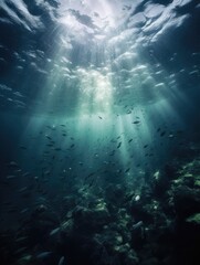 Fototapeta na wymiar under water beauty