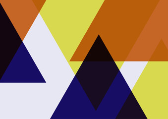 Vector abstract bauhaus geometric composition. modern cover design.