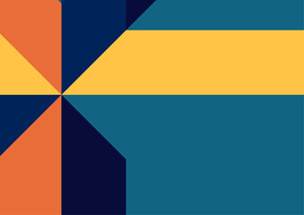 Obraz premium Modern abstract covers set, minimal covers design. Colorful geometric background, vector illustration.