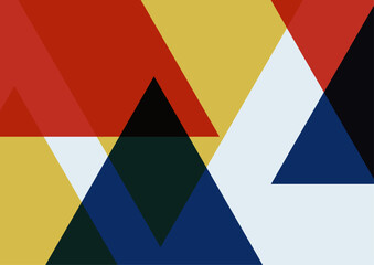 Vector swiss modernism banners set. simple geometric shapes and forms.