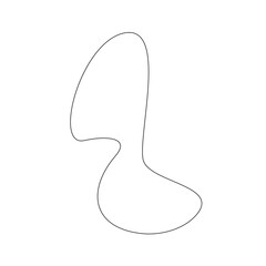 Abstract Squiggles Line Element