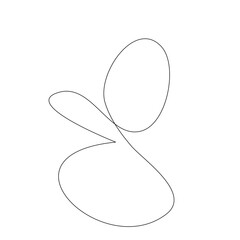 Abstract Squiggles Line Element