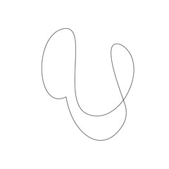 Abstract Squiggles Line Element