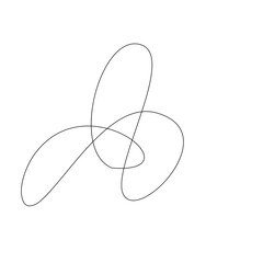 Abstract Squiggles Line Element