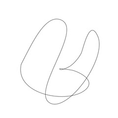 Abstract Squiggles Line Element