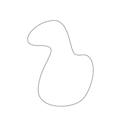 Abstract Squiggles Line Element