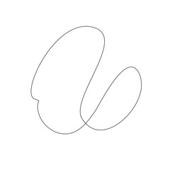 Abstract Squiggles Line Element