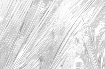 Obraz premium crumpled plastic wrap texture