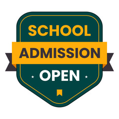School Admission Open Poster Concept Design 