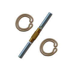 Carabiner Tech 3D Alphabet or PNG Letters