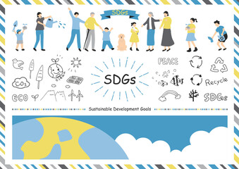 SDGs　持続可能な社会　素材集