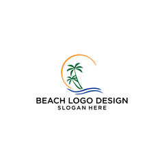 BEACH LOGO DESIGN