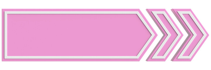 Next button. Continue button. 3D illustration.