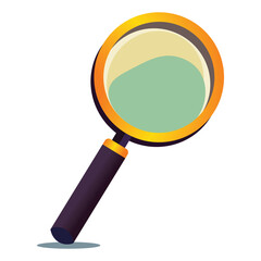 Drawing Magnifying Glass Icon