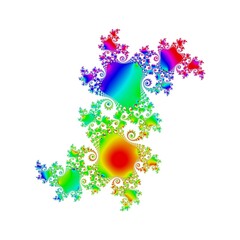 興味深い形に引き込まれそうなフラクタル世界のジュリア集合　-（Z^2+C）