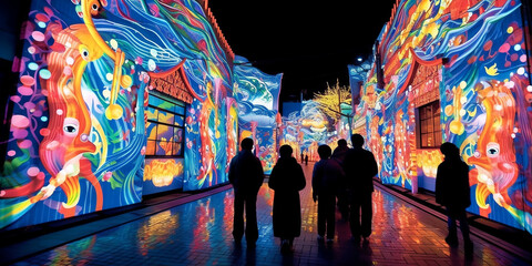 Lichterfest in Japan KI