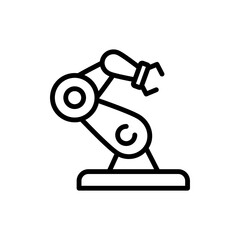 technology robotic sign symbol vector