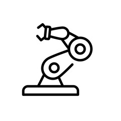 technology robotic sign symbol vector