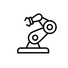 technology robotic sign symbol vector