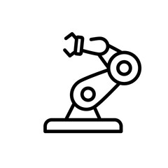 technology robotic sign symbol vector