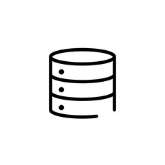 technology server sign symbol vector