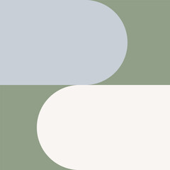 Geometric square and circle pattern. Simple aesthetic shape ornament. Modern abstract bauhaus seamless background. Square grid lines vector art. Neo geo poster. Shape geometry decorative wallpaper.