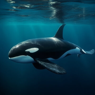 Killer Whale in the water