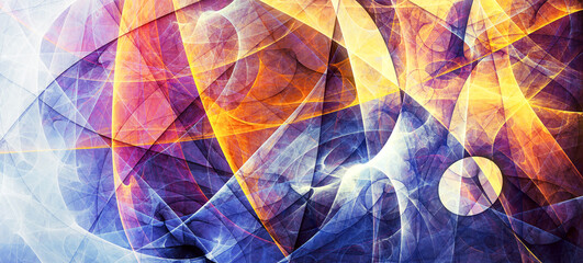 Obraz premium Bright future modern background. Abstract color texture. Modern futuristic pattern. Fractal artwork for creative graphic design