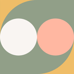 Geometric pattern. Simple aesthetic shape ornament. Modern abstract bauhaus seamless background. Square grid lines vector art. Neo geo poster. Shape geometry decorative wallpaper.