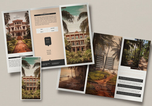 Caribean Vacation Flyer Generated With AI