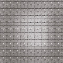 Grey background caged