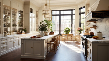 kitchen interior, AI-generated