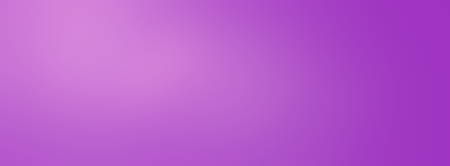 Soft lilac purple color gradient background. Long banner. Copy space