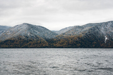 Lake Teletskoye in Altay