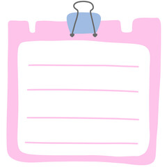 Pinky Notepad
