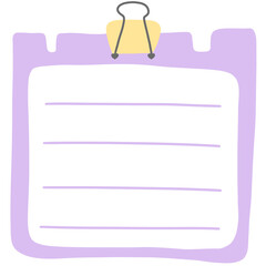 Purple Notepad 1