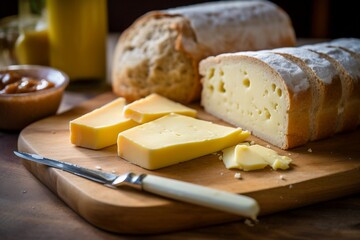 Bread and Cheese Delights. Generative AI