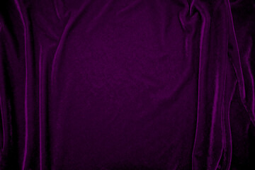 Purple velvet fabric texture used as background. Violet color panne fabric background of soft and...