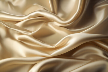 A simple and minimal white fabric with a soft and smooth texture, perfect for any contemporary or classic project. AI Generative.