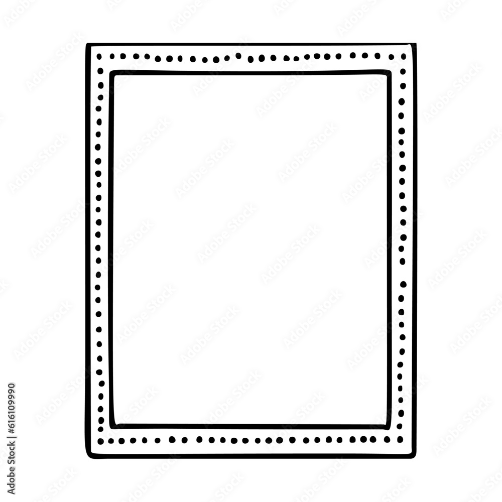 Poster vintage frame - vector illustration and design template