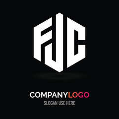 Obraz premium FJC Minimalist logo
